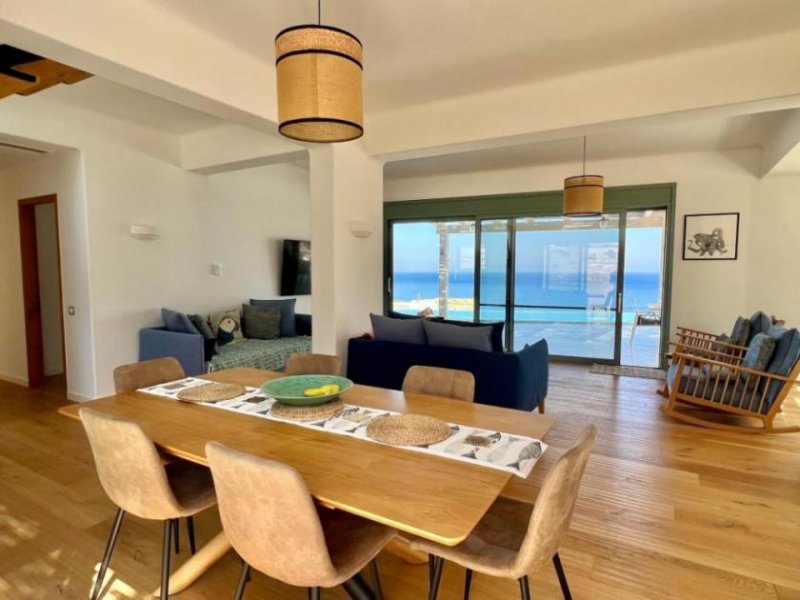Mochlos MIT VIDEO! Kreta, Mochlos: Luxuriöse Villa mit Meerblick und Pool zu verkaufen Haus kaufen